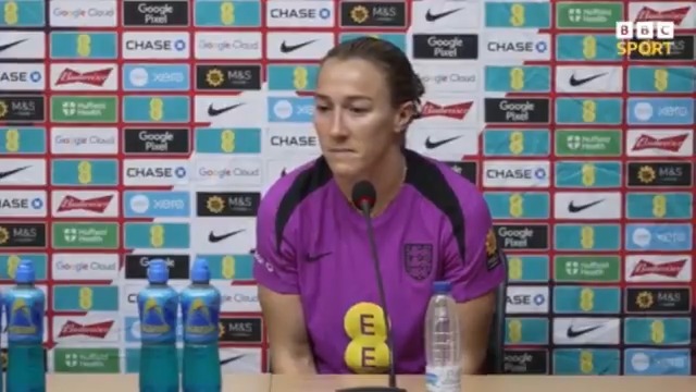'From a friend perspective I just want her to be okay.' ❤️ Lucy Bronze was full of support for her England teammate Millie Bright.