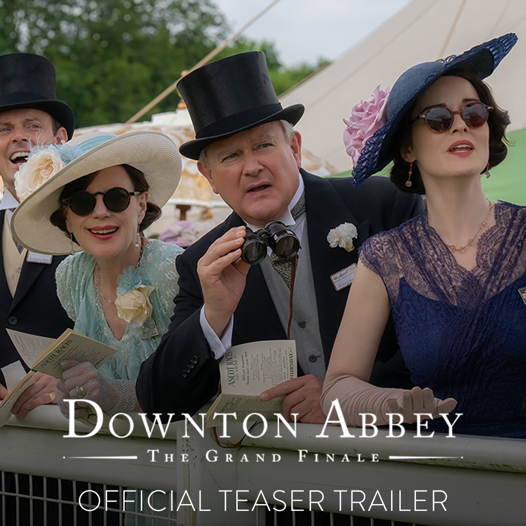 "The place we'll always remember. The family we'll never forget. Everything has led to this. Downton Abbey: The Grand Finale is only in theaters September 12. Watch the teaser trailer now."