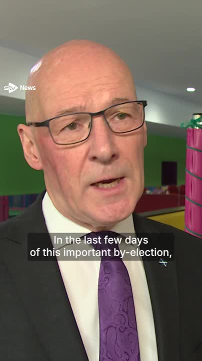 Vote SNP to stop Farage's divisive politics, says Swinney. The Reform leader is due to visit Scotland in the days before a Holyrood by-election.