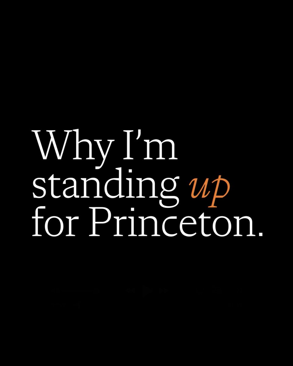 Provost, professor and alumna Jennifer Rexford shares why she's standing up for Princeton. "We'll get through this together and remain one of the great universities in the world in service to the United States and to humanity." Join her: