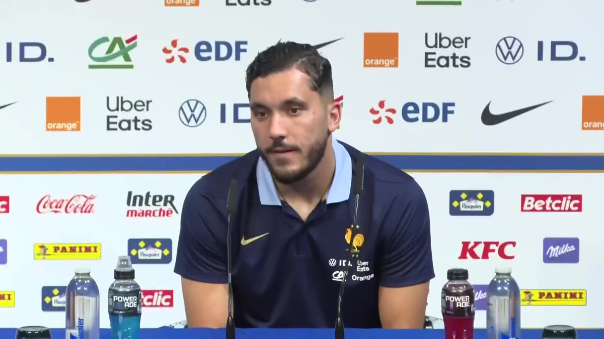 🚨 𝗥𝗔𝗬𝗔𝗡 𝗖𝗛𝗘𝗥𝗞𝗜 🇫🇷 𝗗𝗢𝗡𝗡𝗘 𝗦𝗢𝗡 𝗔𝗩𝗜𝗦 𝗦𝗨𝗥 𝗟𝗘 𝗕𝗔𝗟𝗟𝗢𝗡 𝗗'𝗢𝗥 🏆 « 𝗟𝗲𝘀 𝟮 𝗺𝗲𝗶𝗹𝗹𝗲𝘂𝗿𝘀 𝗷𝗼𝘂𝗲𝘂𝗿𝘀 𝗱𝘂 𝗺𝗼𝗻𝗱𝗲 𝘀𝗼𝗻𝘁 𝗙𝗿𝗮𝗻𝗰̧𝗮𝗶𝘀. 🔝🇫🇷 C’est dur de départager Kylian et Ousmane. » 🎥 L'Équipe