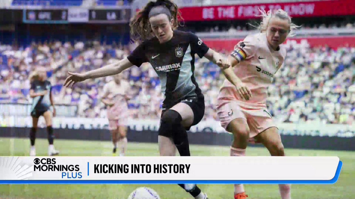 .Gotham FC is now the best team in North America, Central America and the Caribbean, after winning the first CONCACAF Women’s Champions Cup. Rose Lavelle breaks down her team’s big win, why she calls the National Women’s Soccer League “a tough league” and the value of women’s sports: “It’s nice to see everybody get on board.”
