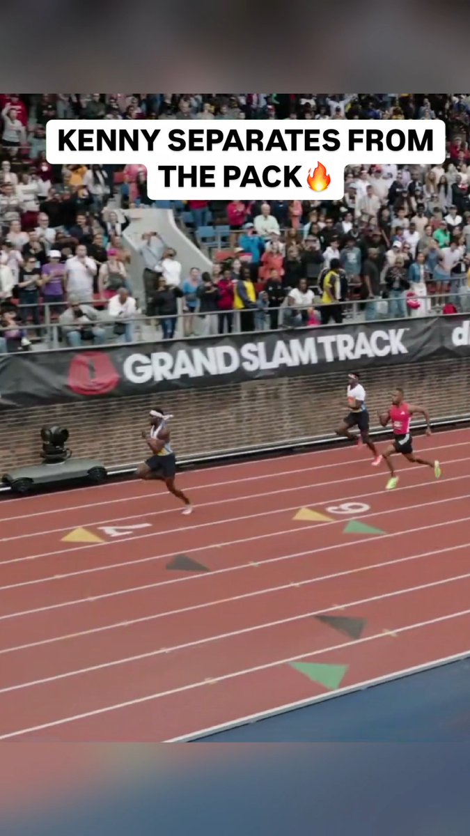 Can anyone catch Kenny?? The sole leader in Grand Slam Track point total at a perfect 72 points!!