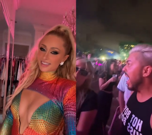 Love you guys!🥰 Made me so happy to see y’all sliving your best lives in the front row!🥹 What an epic night!😭 I am so happy and proud🥹 On Cloud 9! 🥰 Happy Pride!!🥰🌈🌈🌈🌈
