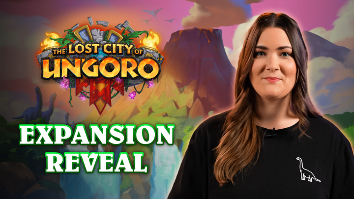 Uncover our latest expansion: The Lost City of Un'Goro! 🌋 🃏 145 New Cards 🤝 New Keyword: Kindred 🗺️ Quests Return 🐢 Free Login Reward See more in our dev reveal video 👇