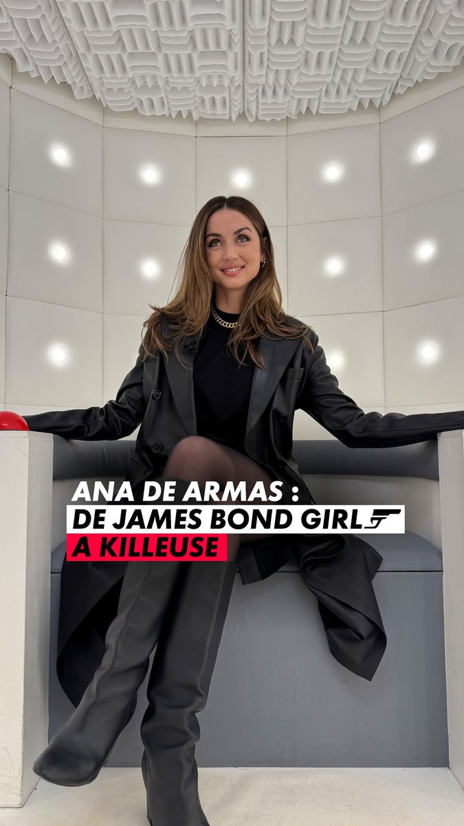 On a demandé à Ana de Armas ce qu’elle aimait le plus à Paris… L’actrice était en France pour présenter #Ballerina, nouveau film de l’univers John Wick, et c’était 🔥
