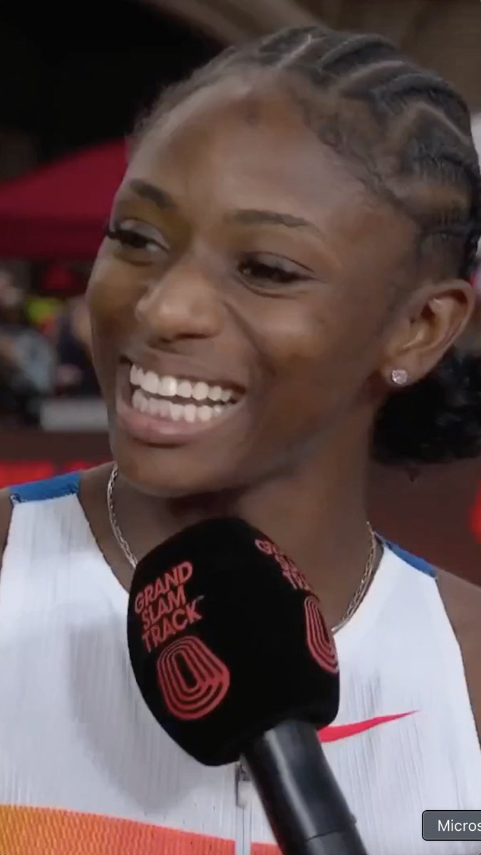 Melissa Jefferson-Wooden had an incredible weekend in Philly.👏 Grand Slam Track