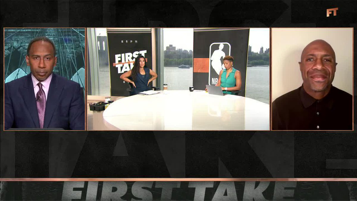 .Stephen A Smith says the day of stacking stars in the NBA should be over 👀