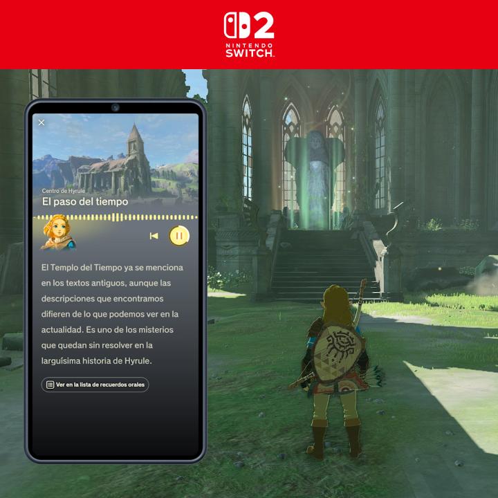 Vuelve a visitar diversas ubicaciones de todo Hyrule para descubrir nuevos datos de mano de la princesa Zelda, el rey Rauru e incluso... ¡el maestro Kogg! Conoce más detalles sobre ZELDA NOTES: