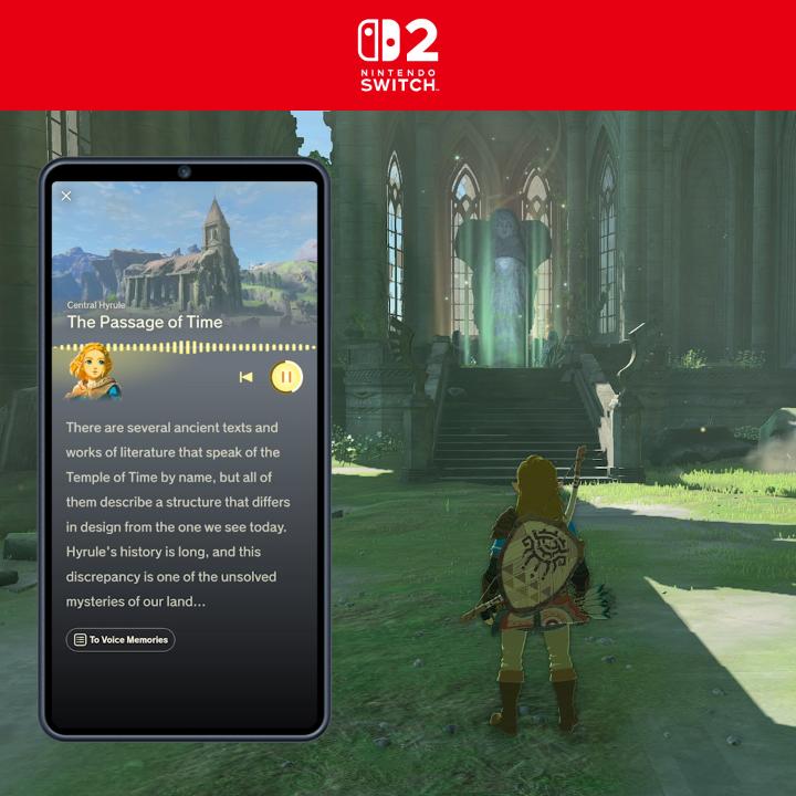 Revisit locations throughout Hyrule to hear new insights from Princess Zelda, King Rauru and even Master Kohga! Find out more about ZELDA NOTES: