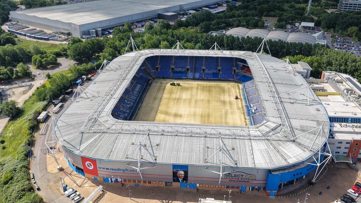 Pitch renovations are well underway here in RG2 ahead of the 2025/26 campaign.🌱 James our Head of Grounds at the Select Car Leasing Stadium explains all of the work being done to the hallowed turf 👇