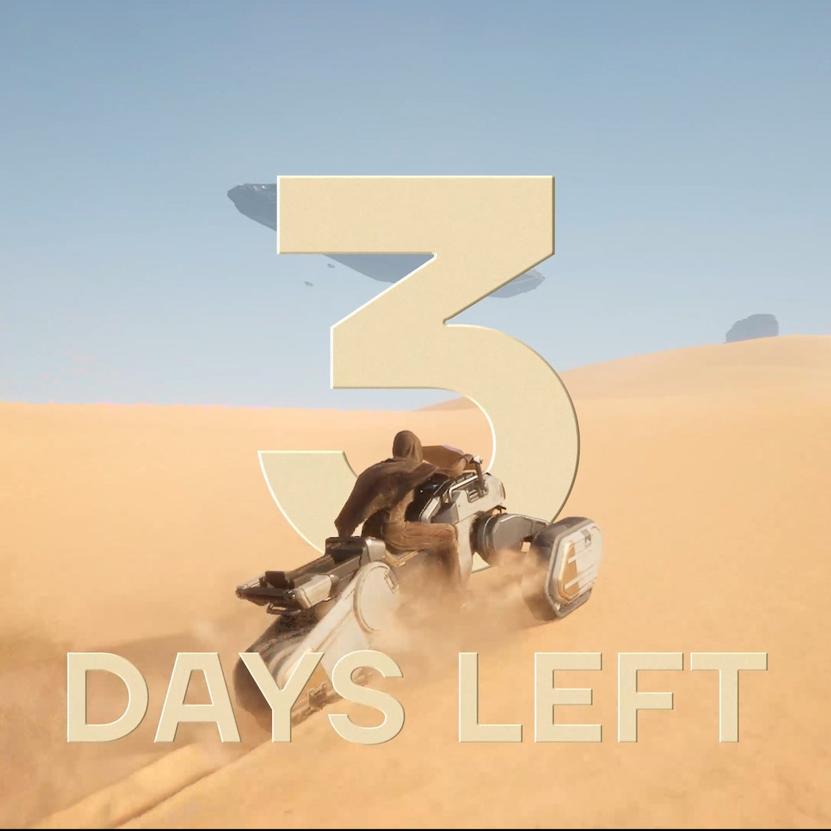 We're only three days away from #DuneAwakening launching into head start. We'll see you on June 5th!