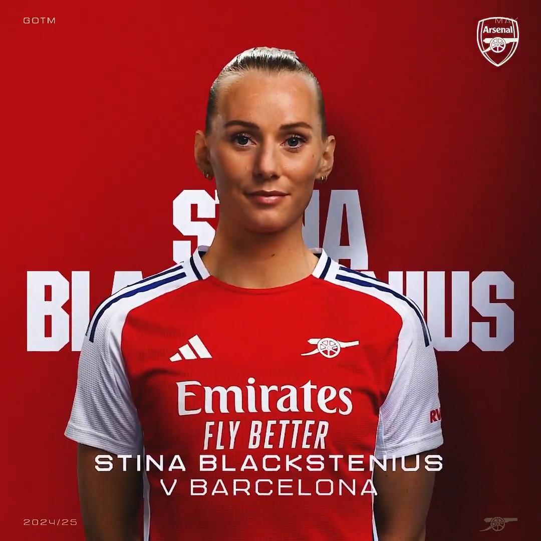 When it mattered most ❤️ Our May Goal of the Month is Stina's Champions League-winning strike 🤩 🤝 @Emirates