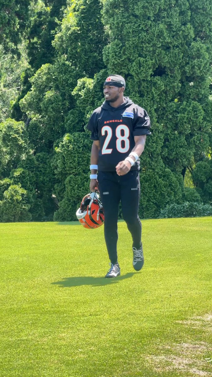 .Josh Newton startin’ your week off right #WhoDey