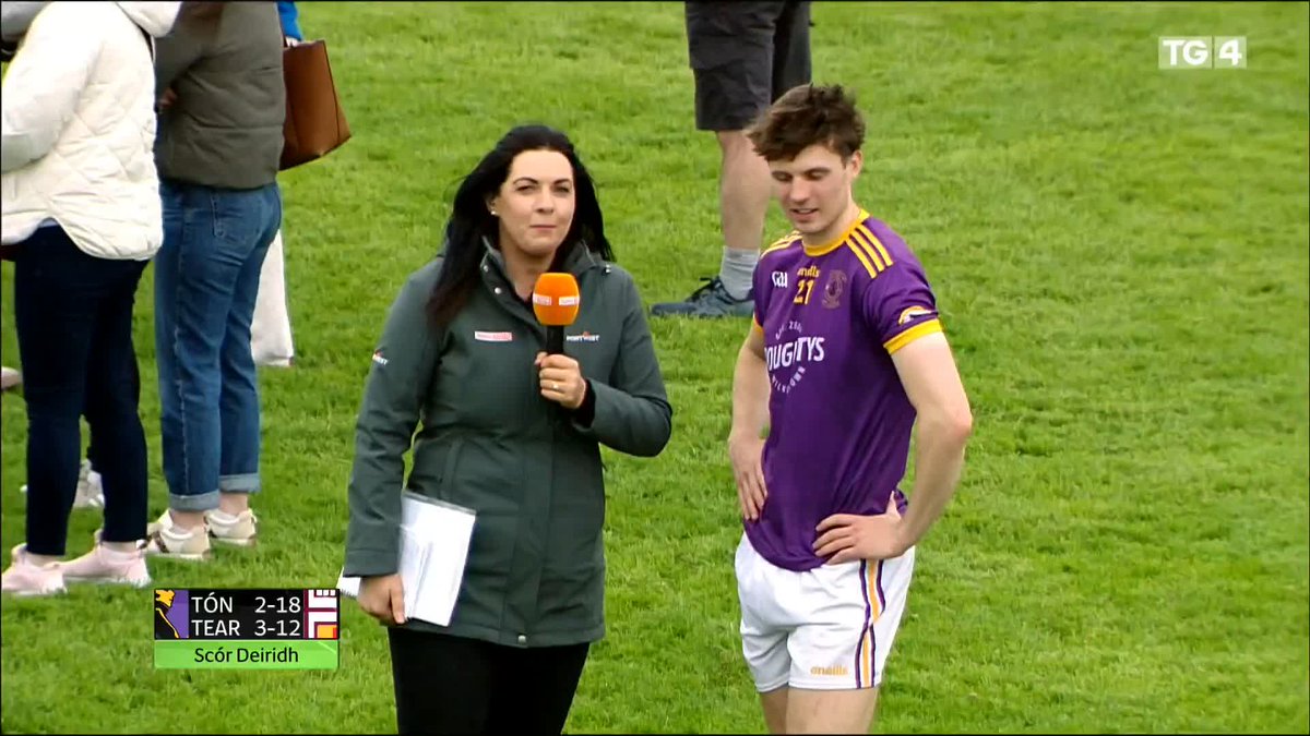 #CPnaG25 'Seo lá spéisialta don club'.🗣️ Smaointe Adam O'Neill i Ráth Cairn. Wolfe Tones GAA BEO/LIVETG4 AR TG4 📺 #GAABEO Comórtas Peile na Gaeltachta
