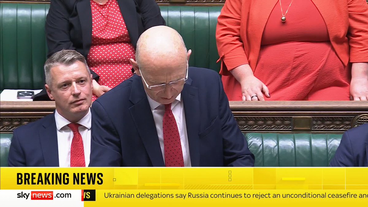 'The world has changed, we must respond' Defence Secretary John Healey unveils the Strategic Defence Review - detailing a "plan to step up" in defence in Europe and lead in NATO. 📺 Sky 501 and YouTube