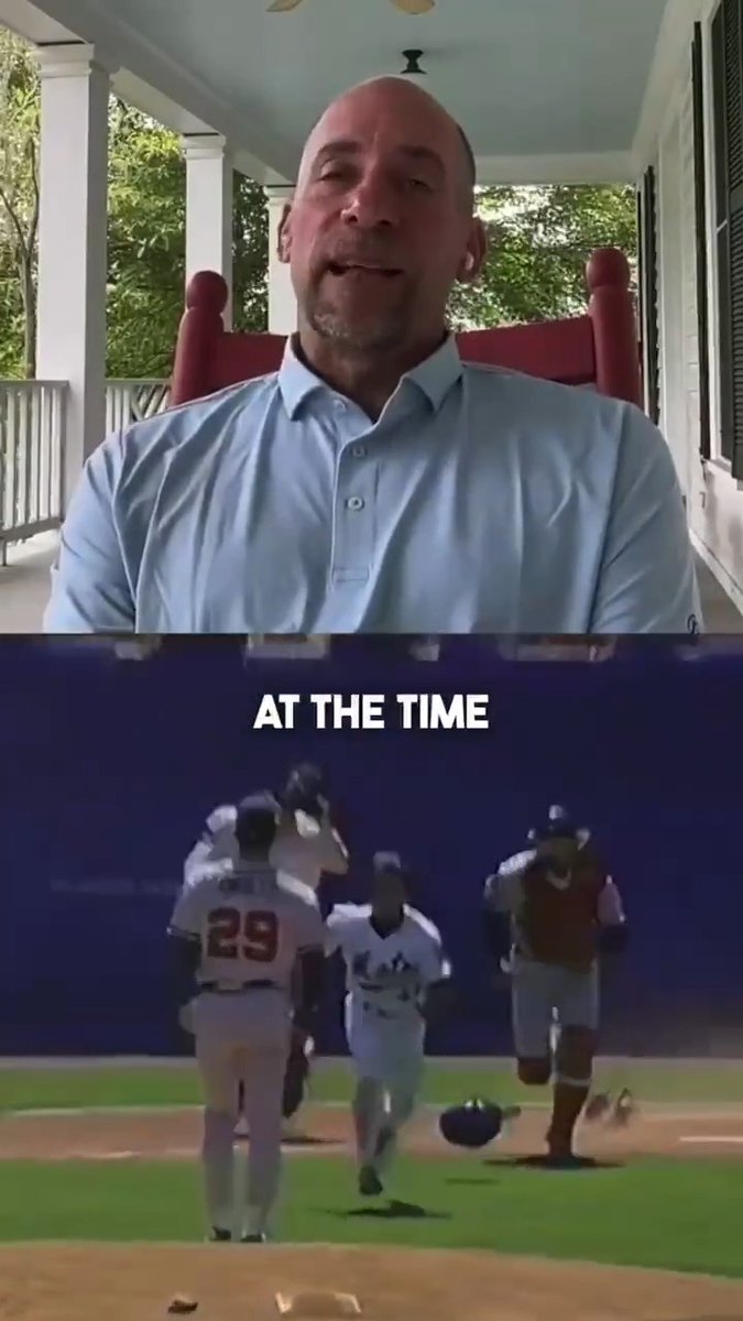 Look at John Smoltz brawling with Mets.. Nice headlock takedown and is that COACH PRIME running in from OF not wanting to tackle anyone 😂 yep!