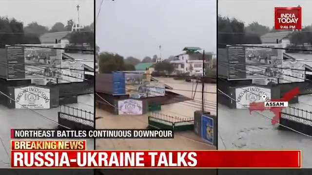 Northeast India reels under heavy rain; landslides, flooding disrupt daily life; massive rescue efforts across NE Watch this report by Tapas Sengupta &amp; Babie Shirin. #NewsToday | @SardesaiRajdeep