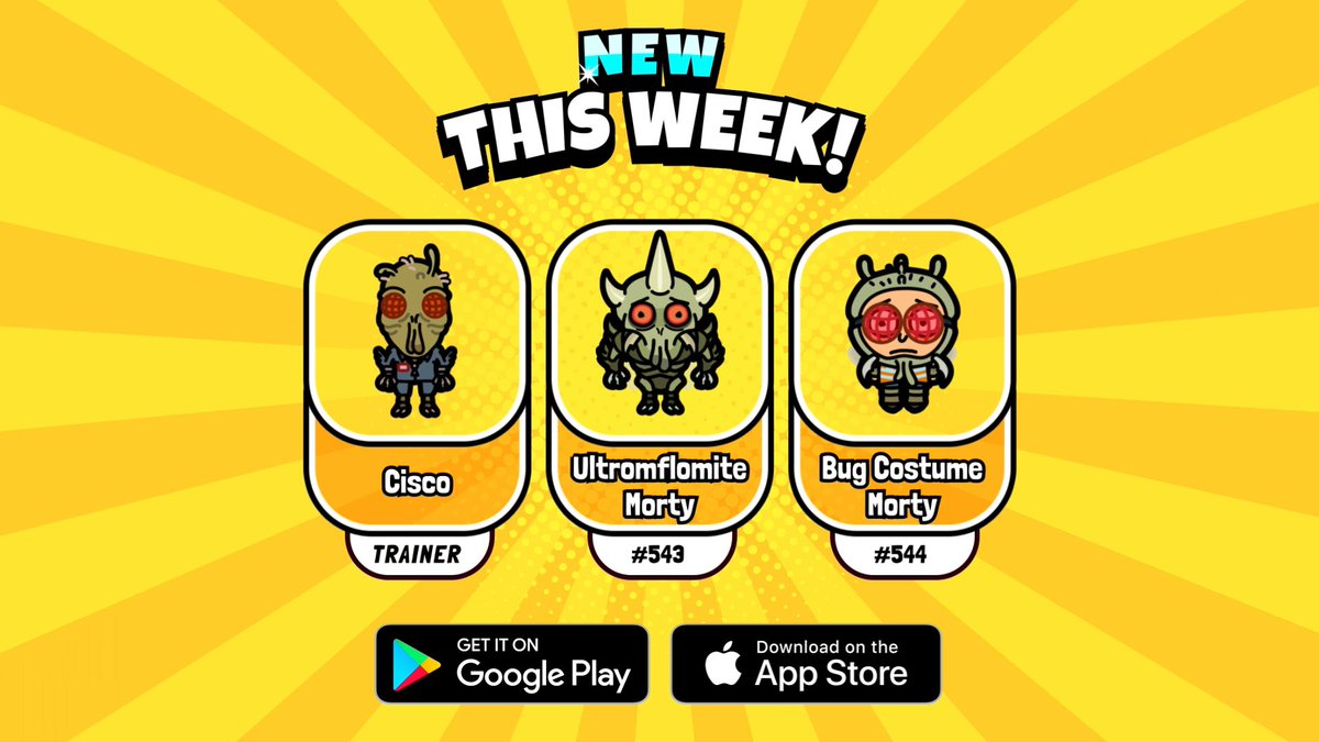 The defiance says hello! New Season 8 Mortys available now, broh