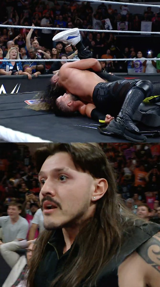.Dominik tried to help Finn Bálor, and it backfired... 😬 #WWERaw