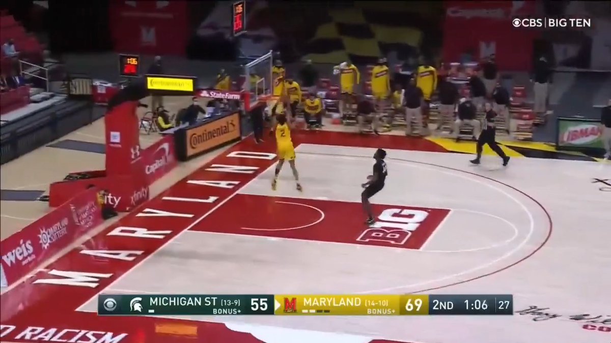 Aaron Wiggins' college reel is nice 👀 Watch some of the OKC THUNDER G's top Maryland Men’s Basketball highlights 👇 #B1GMBBall x #NBAFinals