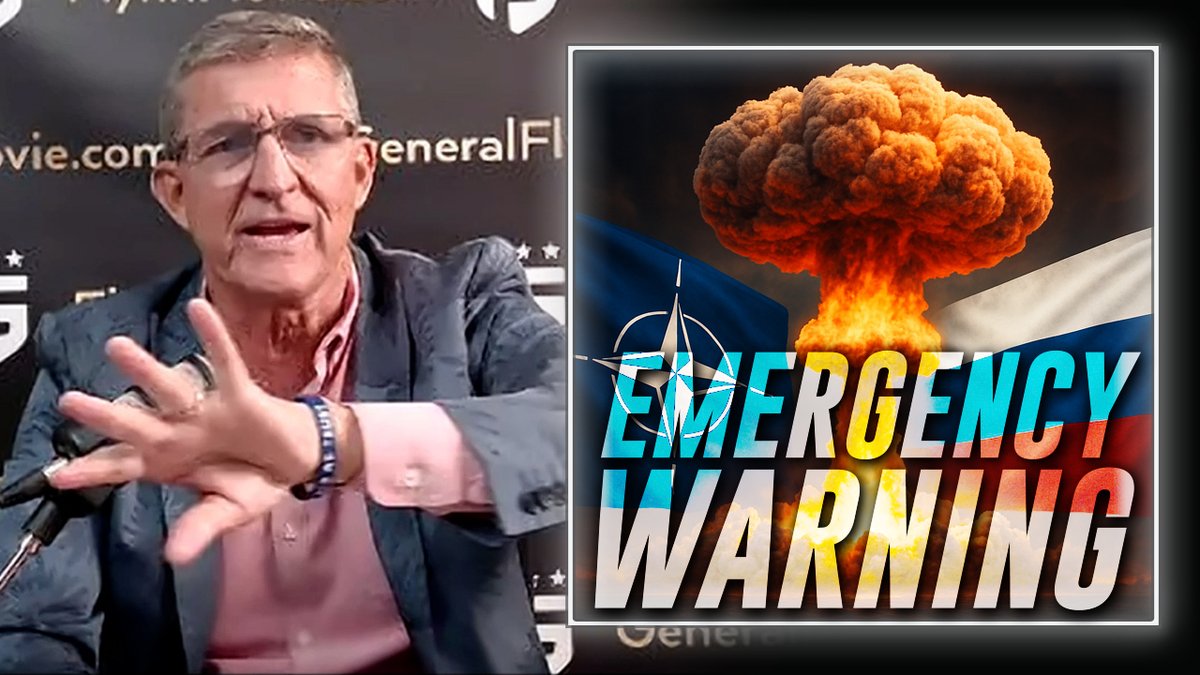 🚨TOP GENERAL ISSUES EMERGENCY WARNING: NATO Is Trying To Start A Nuclear War With Russia! Trump Should Threaten To Leave NATO If The Alliance Continues To Back Attacks On Russia's Nuclear Triad, Says General Michael Flynn The Former Head Of The Defense Intelligence Agency Also Called For A Special Council To Be Appointed By The President To Launch A Criminal Investigation Into US Intelligence Agencies NOT Informing Him Of The Attempted Assassination Of Putin, And The Massive Escalation In The Last Month Of NATO Backed Drone Attacks Inside Russia That Have Brought The World To The Brink Of Nuclear War General Mike Flynn