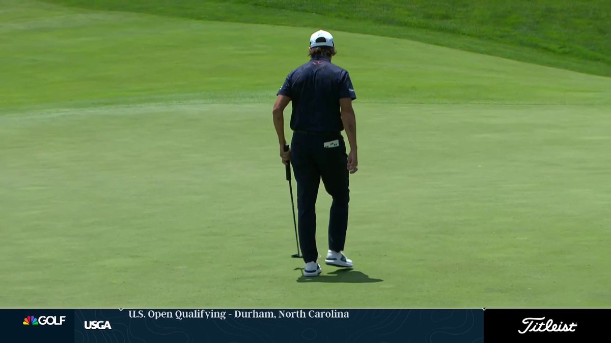 The birdie at the last shown on Golf Channel 🔥