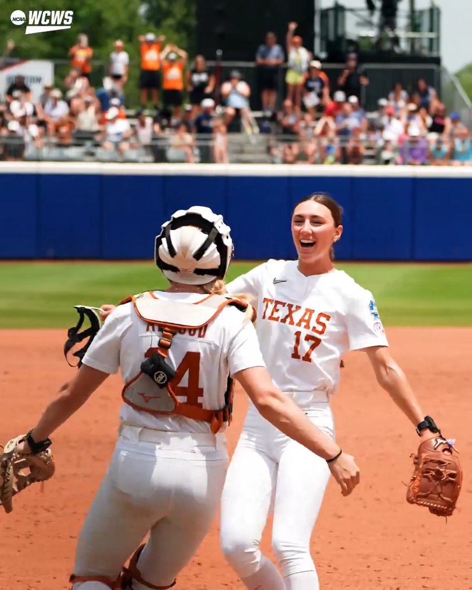 See you at the Championship Finals, Texas Softball 👏 #WCWS