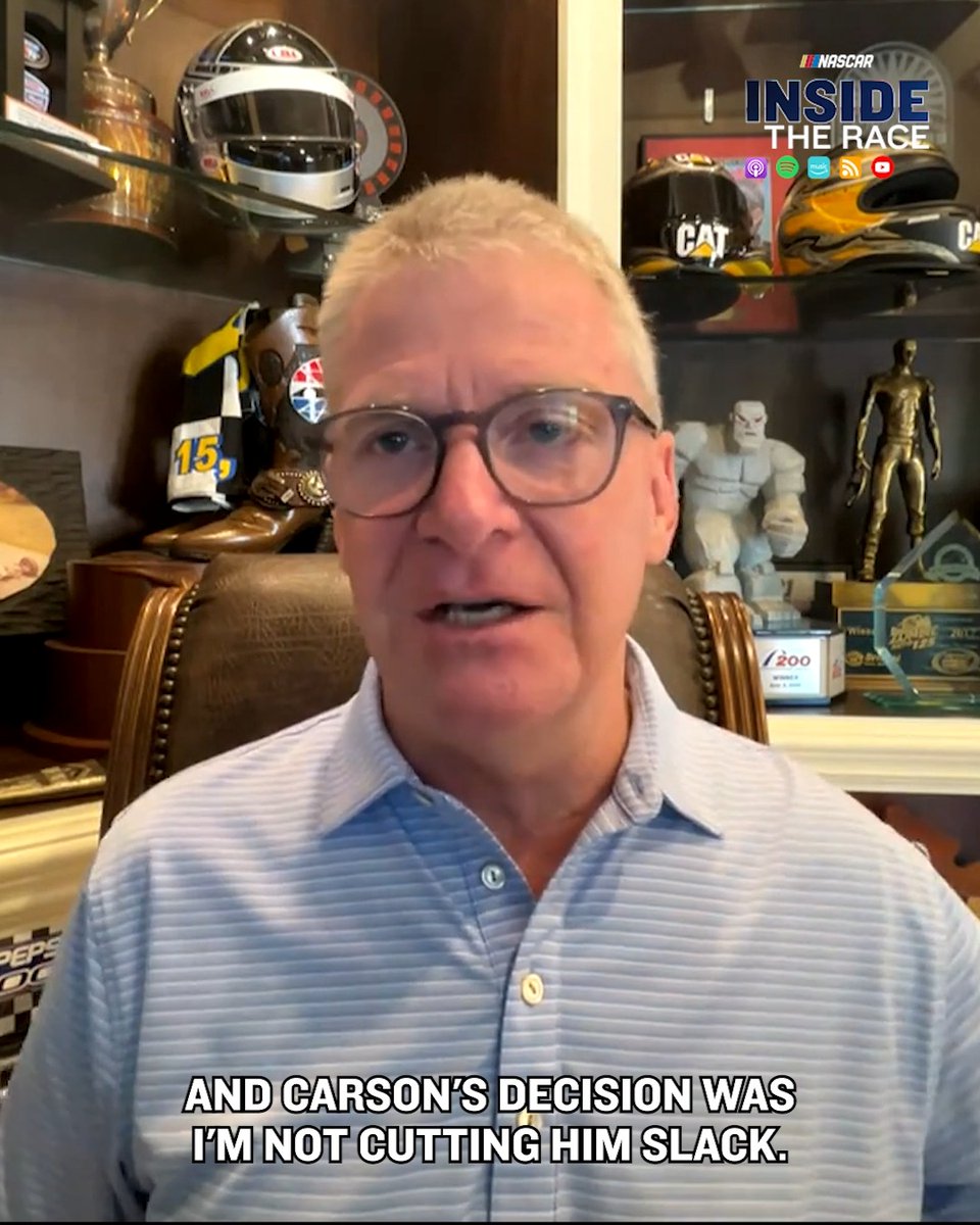 "Those decisions get made in a millisecond." Jeff Burton on the contact between the Nos. 47 and 77 Sunday at Nashville Superspeedway.