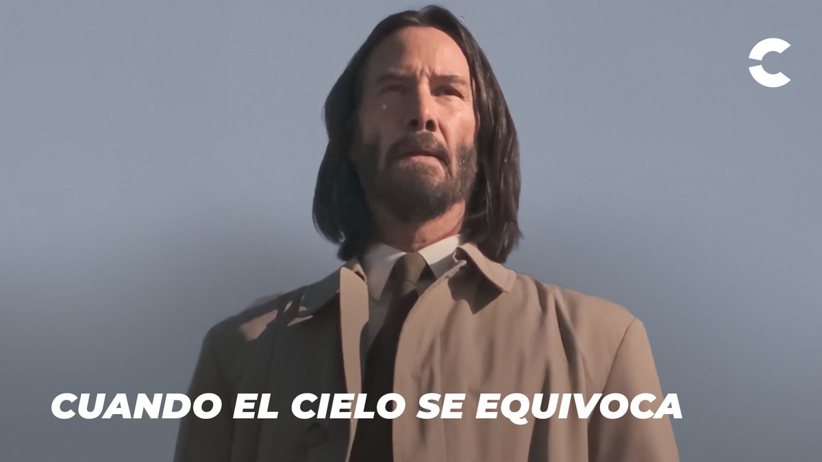 Imagina que el cielo te manda ayuda… y es nada más y nada menos que #KeanuReeves. 😇🔥 Así empieza #CuandoElCieloSeEquivoca. ¡Checa el tráiler! 🤩🪽