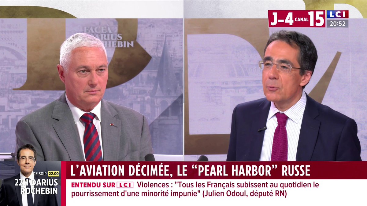 🗣️ Après l'opération "Toile d'araignée", l'armée russe "va encore bombarder des civils" prédit le général Michel Yakovleff ▶️ Darius Rochebin