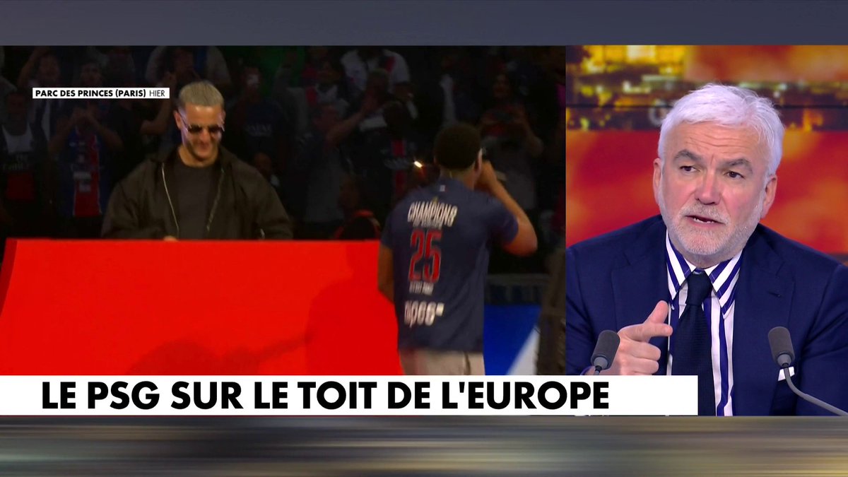 Pascal Praud tacle l’Inter Milan : «Ils portaient bien leur nom, ils avaient vraiment 1000 ans», dans #HDPros2 par rapport au match de finale de la Ligue des Champions.