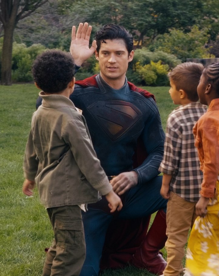 A hero for all 💙❤️ See David Corenswet as #Superman in cinemas July 11.