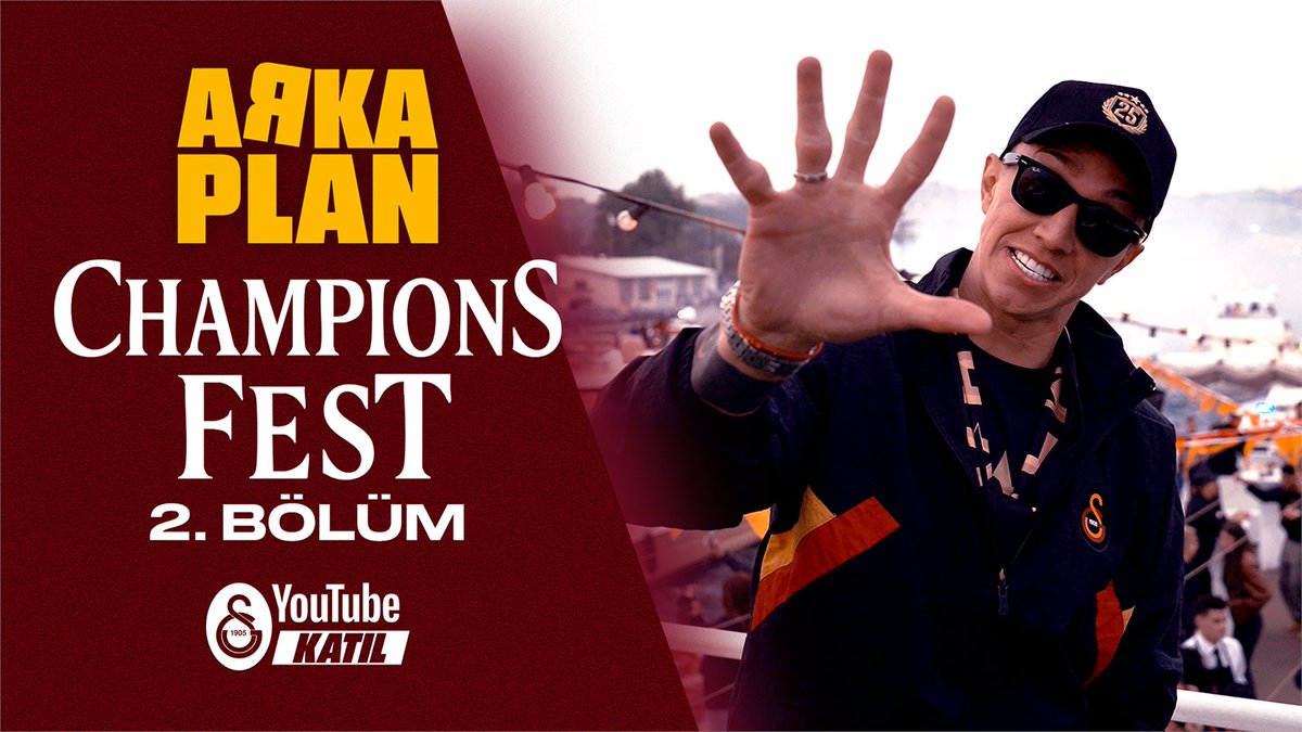 🎥 #ArkaPlan | Galatasaray Champions Fest 2. Bölüm 💛❤️ 🏆 5 yıldızlı şampiyon takımımızın, daha önce hiçbir yerde yayınlanmayan tekne turundan en özel anları, Galatasaray YouTube Katıl ve GSPlus Premium Üyelerine özel olarak yayında! ✅ İzlemek için 👉 App Store 👉 Google Play 👉