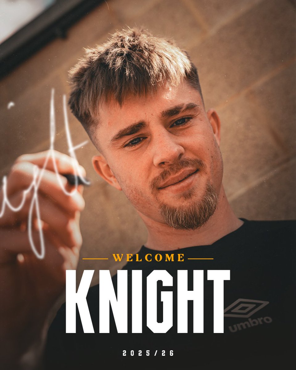 Welcome to the U's, Ben Knight! ⚡️