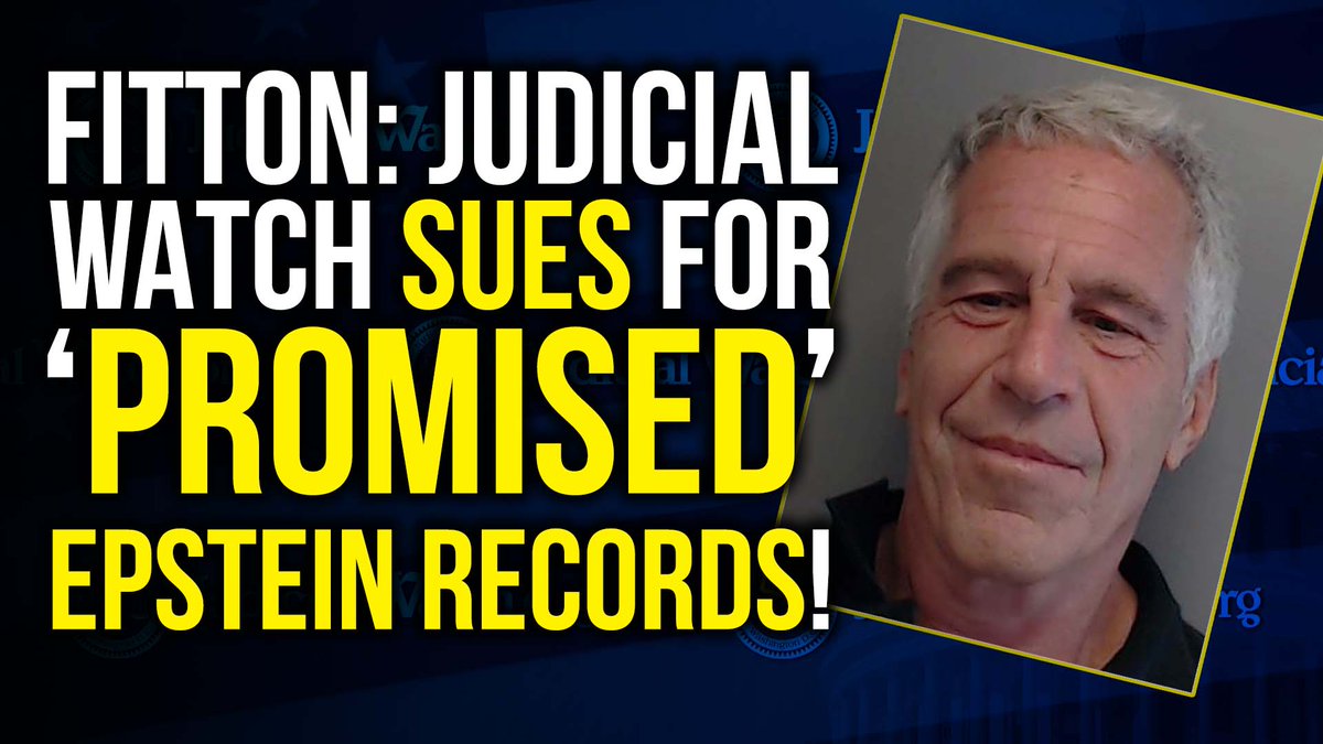 Where are the Epstein records! Judicial Watch ⚖️ in Federal court now with FOIA lawsuit!