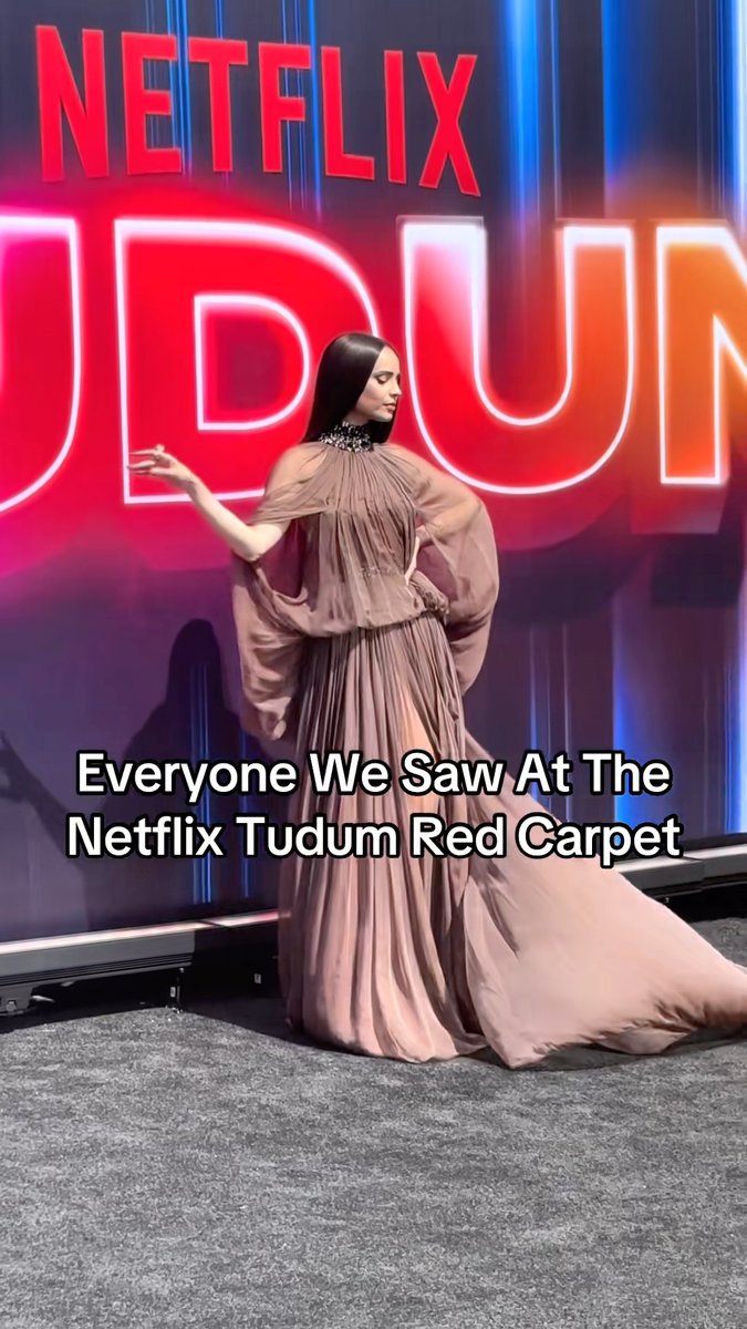 Everyone we saw at the Netflix #Tudum red carpet! ❤️📺🎬