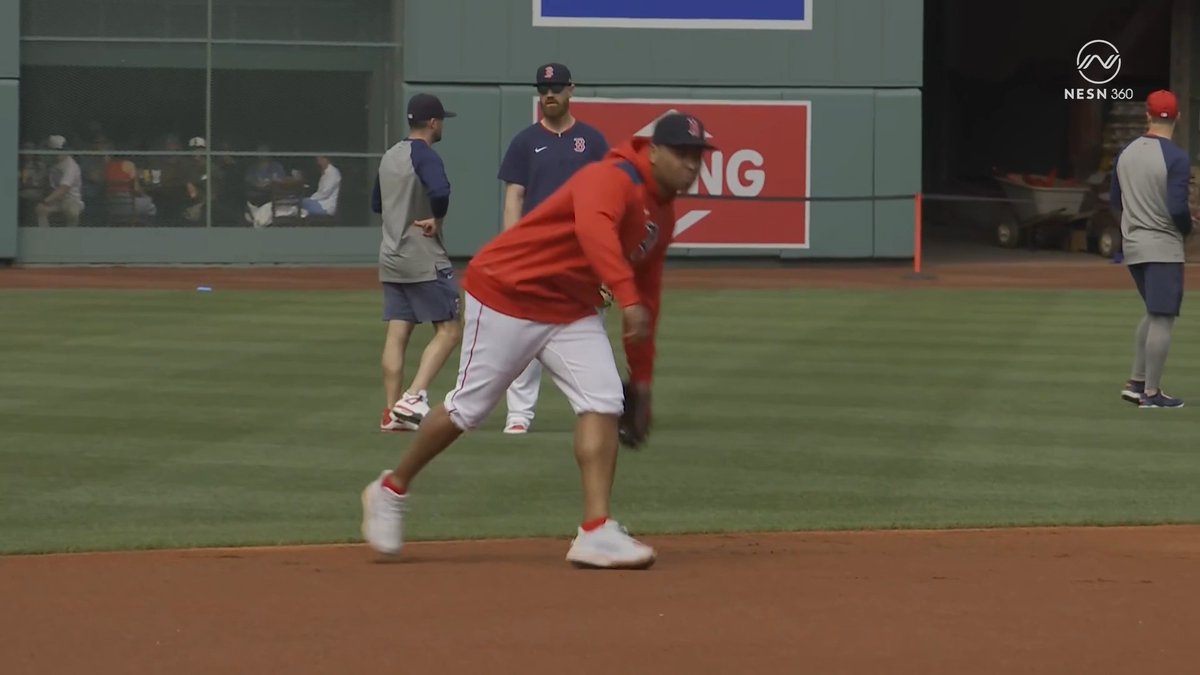 He won’t play first. He won’t play third. Because the plan all along was to move Raffy Devers to shortstop. I see the vision now.