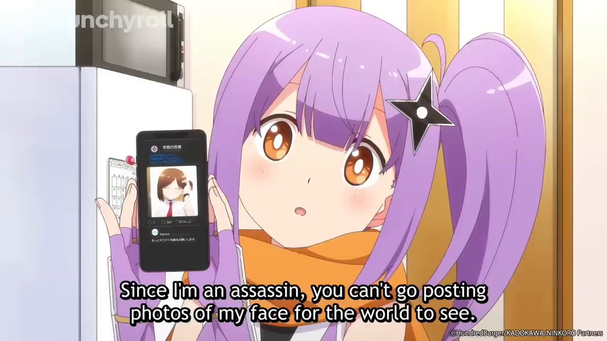 If Konoha has 0 fans, Satoko is ☠️ (via A Ninja and an Assassin Under One Roof)