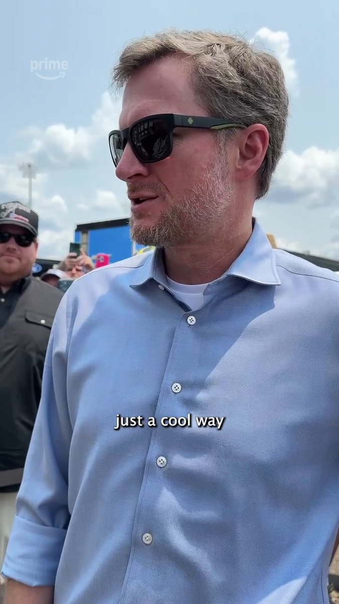 .Dale Earnhardt Jr. stopped by and signed the Dale Earnhardt memory wall in Nashville ❤️ Earnhardt is streaming on Prime Video.