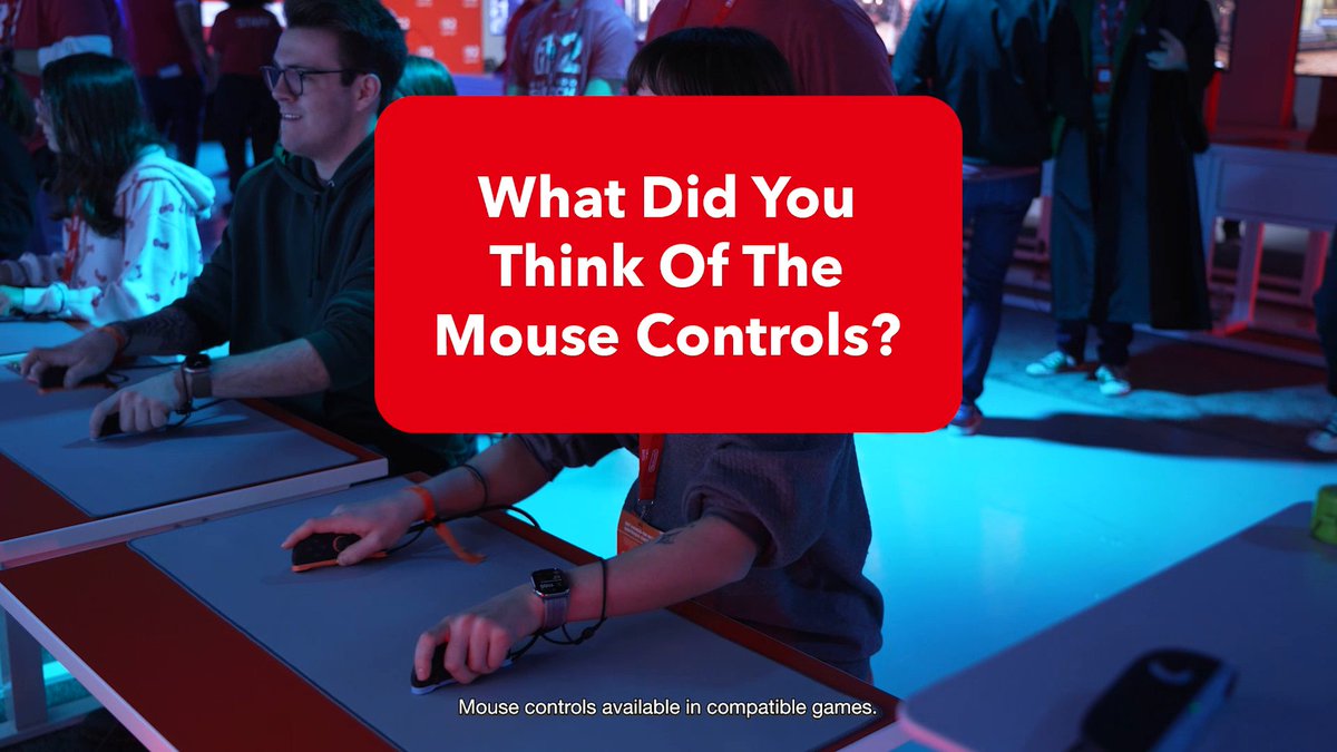 Even more ways to play! Fans gave #NintendoSwitch2 mouse controls a spin – see what they thought! ⬇️ Drag x Drive coming Summer 2025. Metroid Prime 4: Beyond coming 2025.