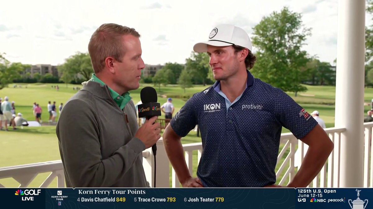 "I have had this circled on my calendar for years. I told myself one day I'm going to be playing in a major championship. To have this day be my day, it's just really special." James Nicholas got emotional after punching his ticket to his first U.S. Open.