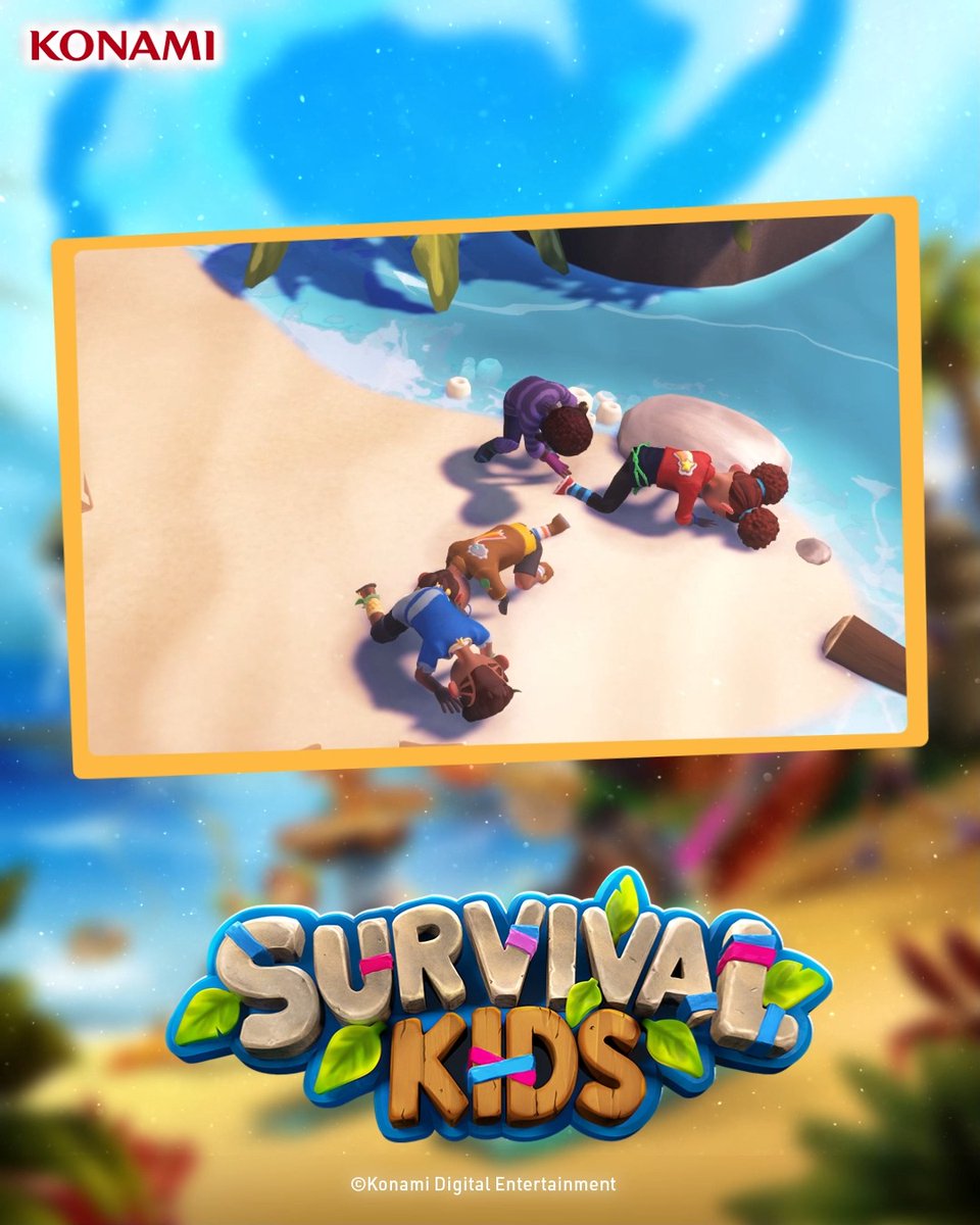 3 DAYS until Survival Kids! 🏝️ Pre-orders available now for #SurvivalKids on the Nintendo Switch 2! 👇