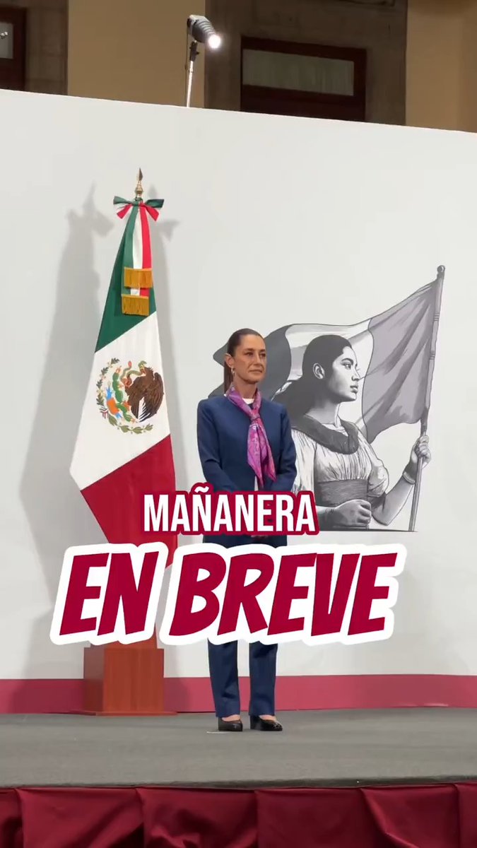 La #MañaneraEnBreve de la presidenta Claudia Sheinbaum Pardo: 🗳️ Acceso a la justicia con elección del Poder Judicial. 💪🏼 Pueblo ratifica plan C. 🇲🇽 Primer año de la histórica elección presidencial.
