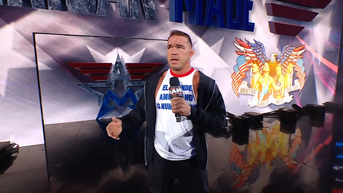 when wwe comes to oklahoma chad gable says THIS...