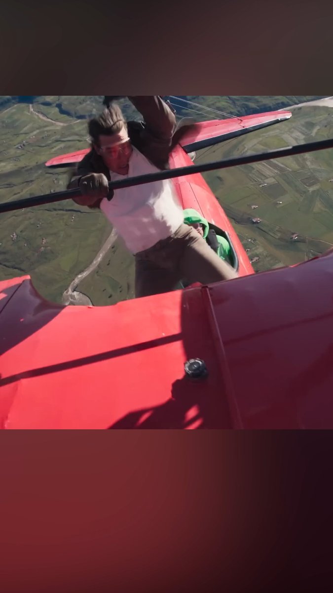 Behind the scenes footage of the bi-plane scene from Mission: Impossible - The Final Reckoning has been revealed: