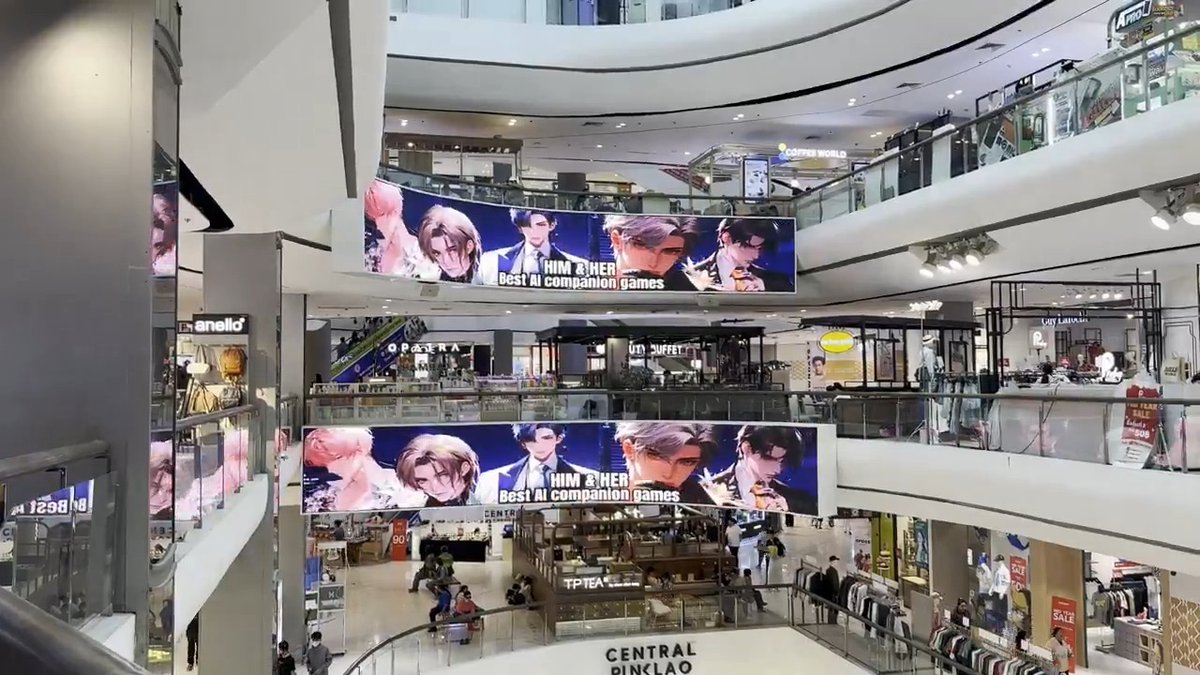 An $AI holder shared that she unexpectedly ran into her $AI boyfriend at a bustling mall—again!💖