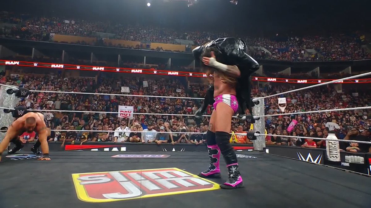 MESSAGE. DELIVERED. #WWERaw