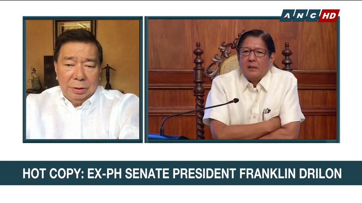 A sitting president cannot grant an executive clemency and revive the political right of an official convicted by an impeachment court, according to former Senate president Franklin Drilon. #ANCHeadstart