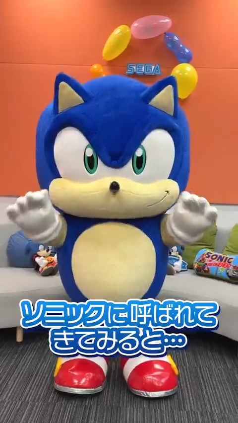 ソニックに呼ばれてきてみると…… #SEGAbday #セガの誕生日